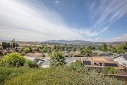 Aerial view of a houses in California
